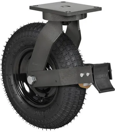 Rodízio pneumático: aposte em conforto e facilidade no movimento em diversas superfícies