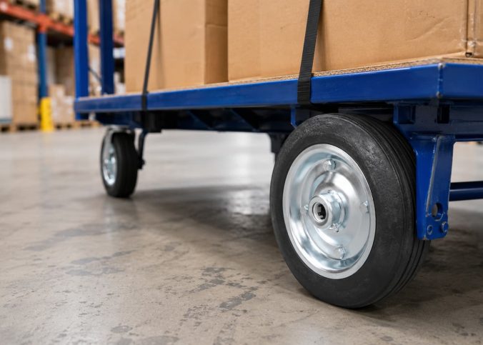 Rodas de borracha para carrinhos: como escolher o modelo ideal